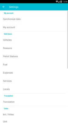 Drivvo android App screenshot 3